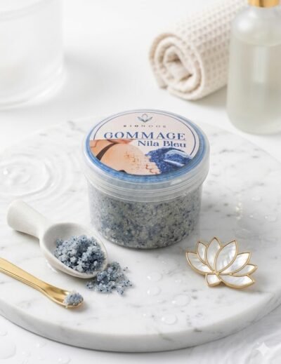 Gommage D'indigo bleu(النيلة الزرقاء)